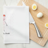 Snowman Kitchen Towel キッチンタオル (四つ折り)