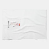 Snowman Kitchen Towel キッチンタオル (横)