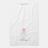 Snowman Kitchen Towel キッチンタオル (縦)