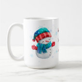 Snowman Let it Snow Mug コーヒーマグカップ (左)