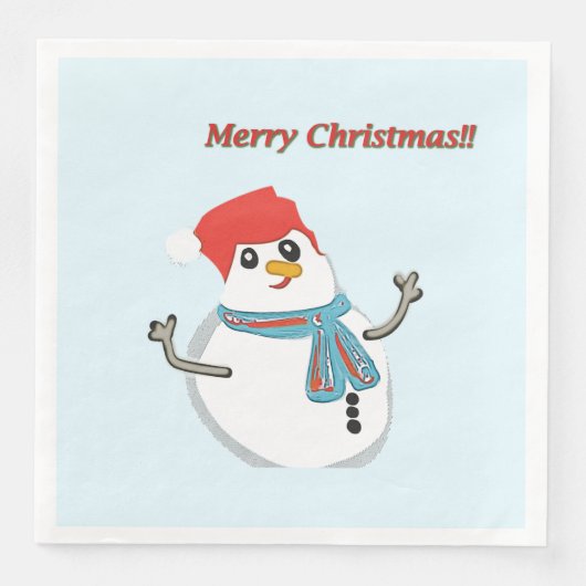 Snowman. Merry Christmas. (正面)