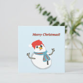 Snowman, Merry Christmas!! シーズンカード (スタンド正面)