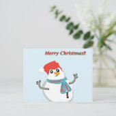 Snowman, Merry Christmas!! シーズンポストカード (スタンド正面)