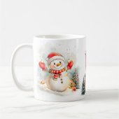 Snowman  Mug コーヒーマグカップ (左)