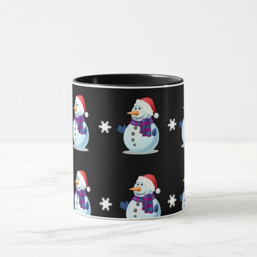 Snowman mug マグカップ (中央)