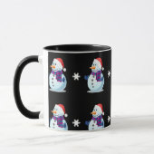 Snowman mug マグカップ (左)