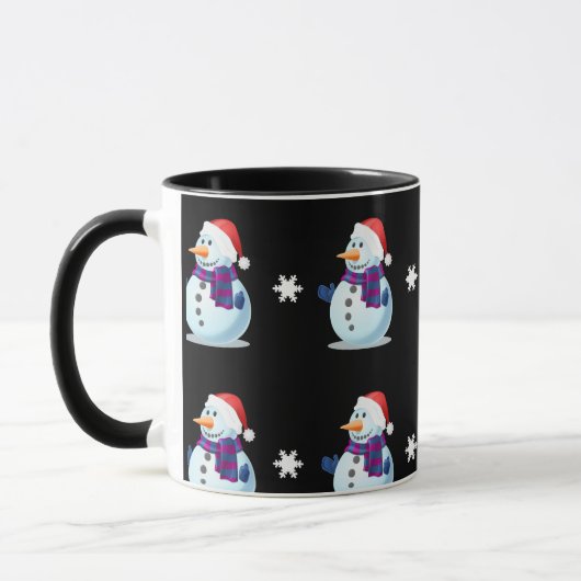 Snowman mug マグカップ (左)