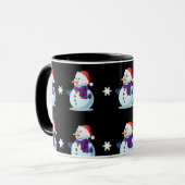 Snowman mug マグカップ (正面左)