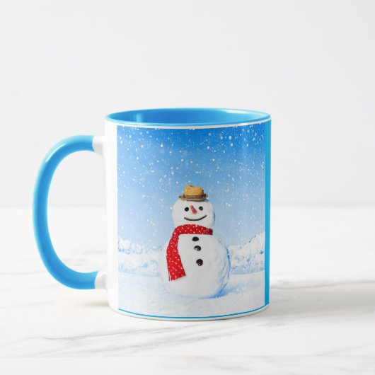 SNOWMAN MUGS マグカップ (左)