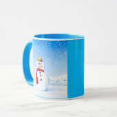 SNOWMAN MUGS マグカップ (正面左)