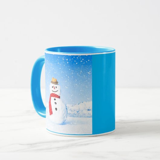 SNOWMAN MUGS マグカップ (正面左)