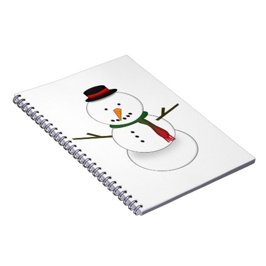 Snowman Notebook ノートブック (右側)