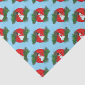 Snowman on ornament 薄葉紙 (詳細)