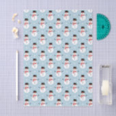 Snowman pattern 薄葉紙 (クラフト)