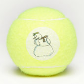 Snowman Penn tennis balls テニスボール (正面)