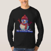 Snowman, Pixel Art Tシャツ (正面)
