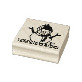 Snowman PixelArt, Pixel Art,  ラバースタンプ (スタンプ)