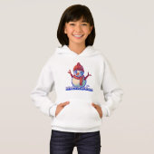 Snowman PixelArt, Pixel Art, sweater (正面フル)