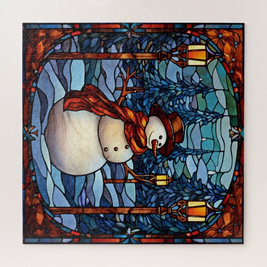 Snowman Puzzle ジグソーパズル (横)