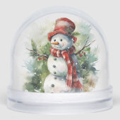 Snowman Snow Globe (正面)