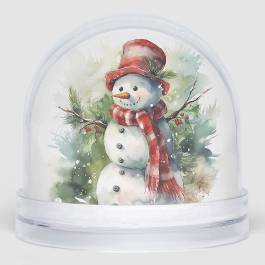 Snowman Snow Globe (正面)