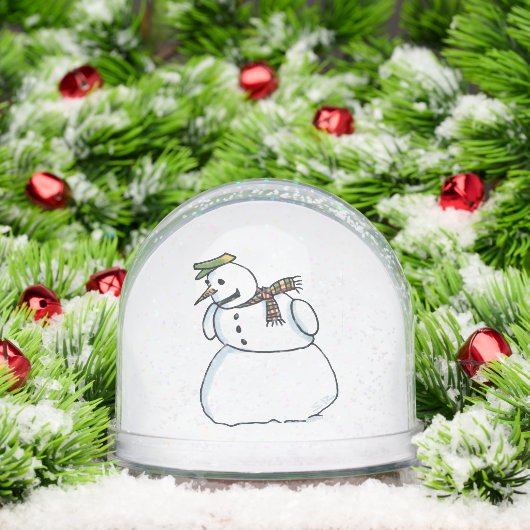 Snowman snow globe (クリスマス)