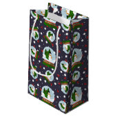 Snowman Snow Globes スモールペーパーバッグ (裏面アングル)