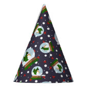 Snowman Snow Globes パーティーハット (左)