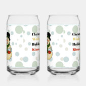 Snowman Soda Glass ガラス缶 (右)