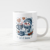 Snowman Specialty Mug ジャンボコーヒーマグカップ (右)
