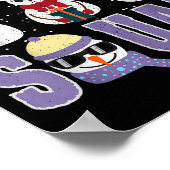 Snowman Squad Funny Family Matching, Teacher And S ポスター (角)