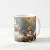  “Snowman Storytime Mug – Woodland Christmas Magic コーヒーマグカップ (正面右)