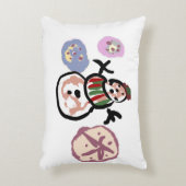 Snowman sweet アクセントクッション (正面(垂直))