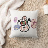 Snowman sweet クッション (ブランケット)