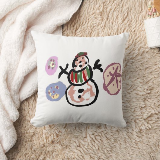 Snowman sweet クッション (ブランケット)