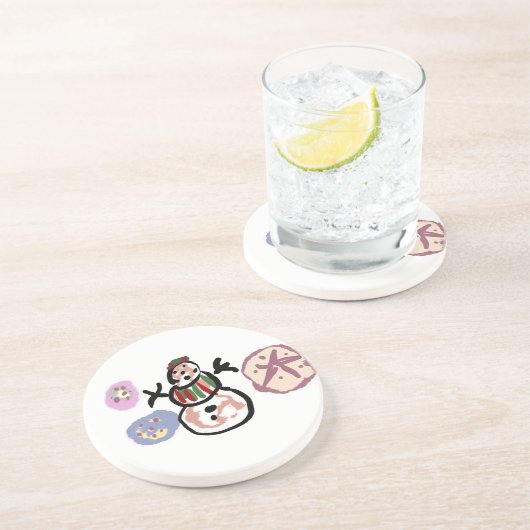 Snowman sweet コースター (側面)