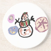Snowman sweet コースター (正面)