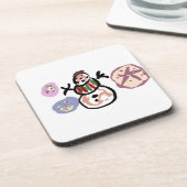 Snowman sweet コースター (左側)