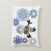 Snowman warm  アクセントクッション (裏面(縦))