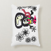 Snowman winter  アクセントクッション (正面(垂直))