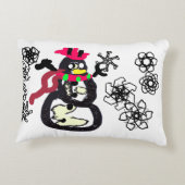 Snowman winter アクセントクッション (裏面)