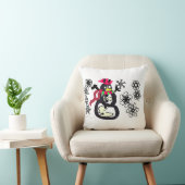 Snowman winter  クッション (椅子)