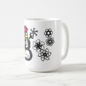 Snowman winter  コーヒーマグカップ (正面右)