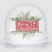 Snowman with Cardinal Merry Christmas (裏面)