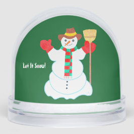 Snowman With Text