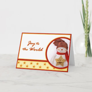 Snowmannグリーティングカード シーズンカード