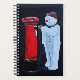 Snowman's Letter to Santa Painting by Alfred Fox プランナー手帳