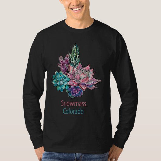 Snowmass  Colorado  Souvenir Tシャツ (正面)