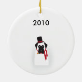 Snowmastiffのオーナメント セラミックオーナメント (裏面)