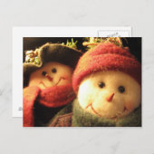 Snowmen シーズンポストカード (正面/裏面)